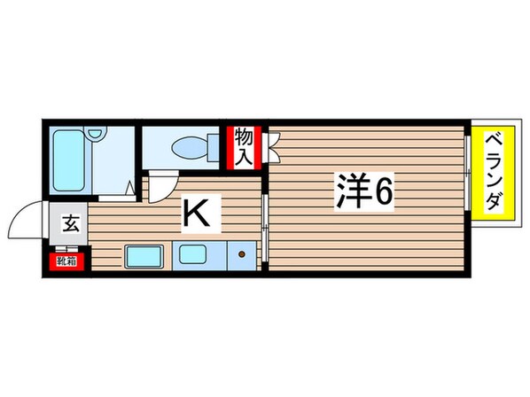 サマックスＳＡＩＴＯの物件間取画像